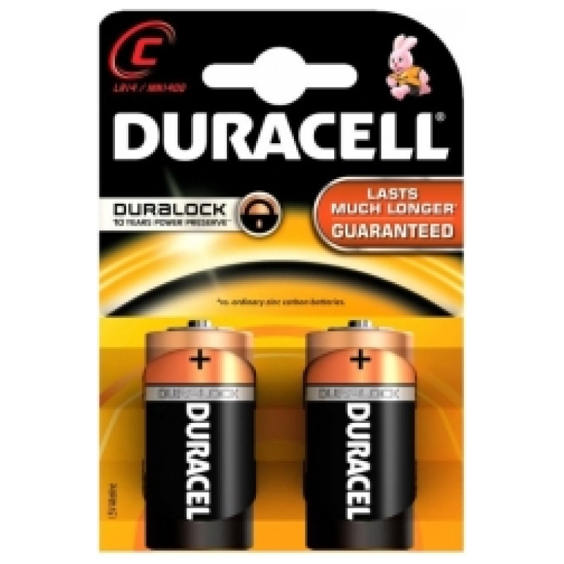 Duracell C2 Basic Alkaline 2 pack