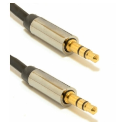 Gembird 3.5mm Male - 3.5mm Male Black 1m