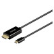 Savio Kabelis Savio USB-C Male - HDMI Male 1m CL-190