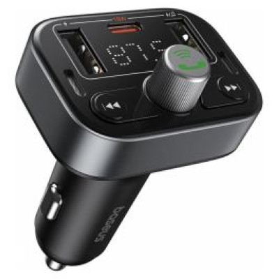 Baseus Fm modulators Baseus Car Bluetooth 5.3 FM Transmitter Black
