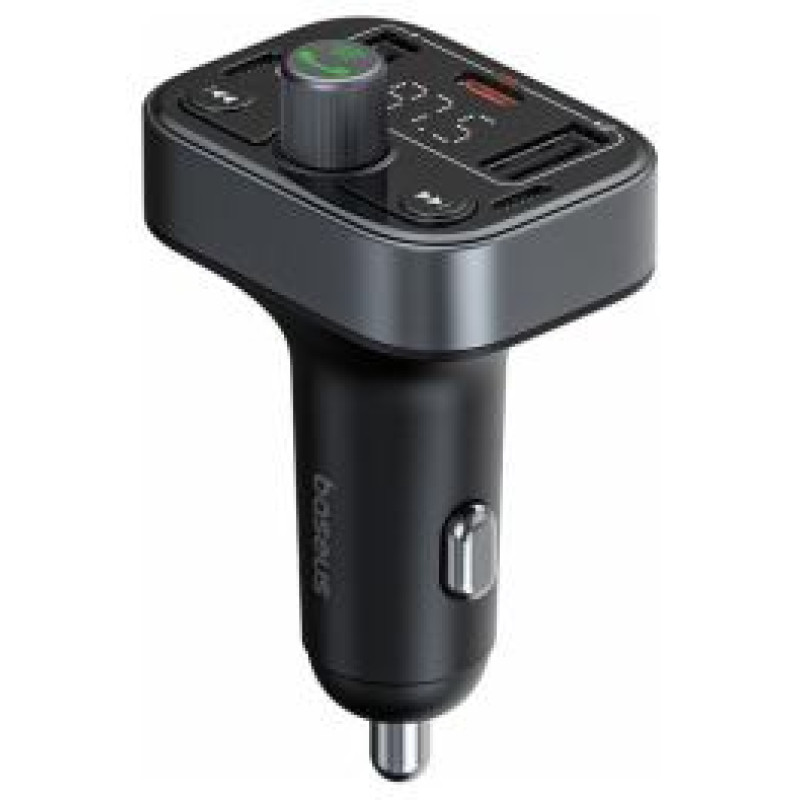 Baseus Fm modulators Baseus Car Bluetooth 5.3 FM Transmitter Black