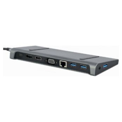 Gembird Dokstacija Gembird USB Type-C 9-in-1