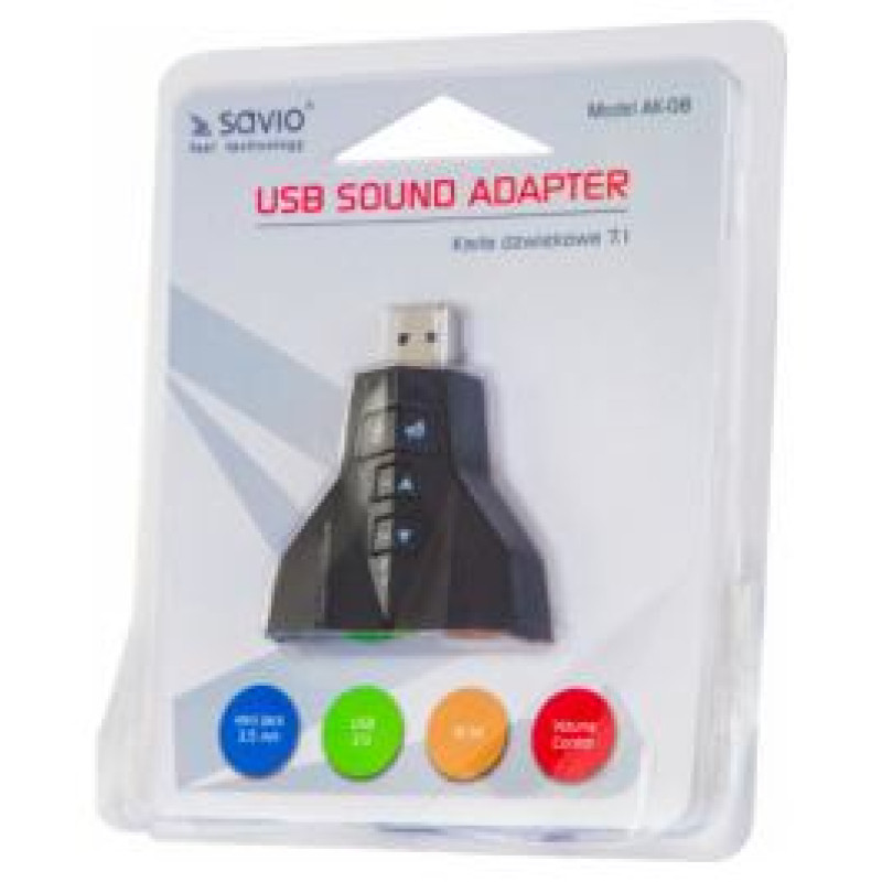 Savio Skaņas karte Savio AK-08 7in1