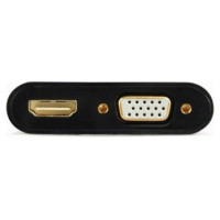 Gembird Adapteris Gembird VGA Male - HDMI Female 0.15m Black