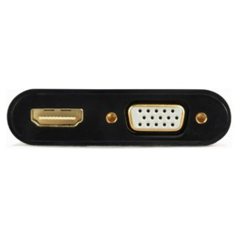 Gembird Adapteris Gembird VGA Male - HDMI Female 0.15m Black