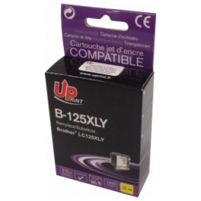 Uprint Tintes kārtridžs UPrint Brother LC125XLY Yellow