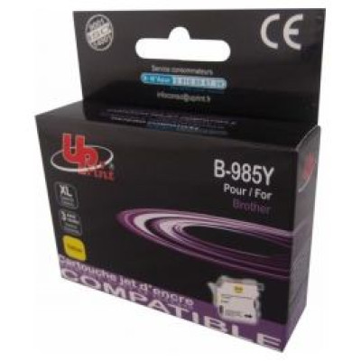 Uprint Tintes kārtridžs UPrint Brother LC985YE Yellow