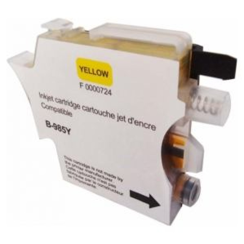 Uprint Tintes kārtridžs UPrint Brother LC985YE Yellow