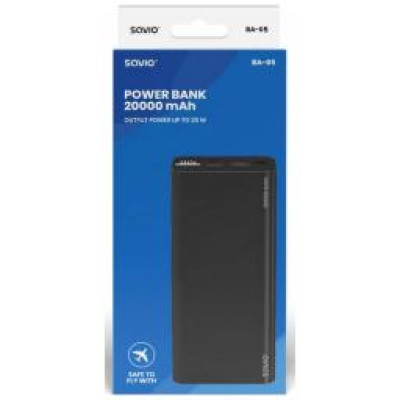 Savio BA-05 20000 mAh Black