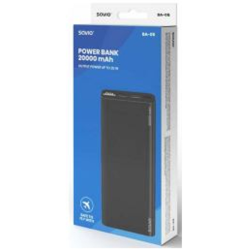 Savio BA-05 20000 mAh Black