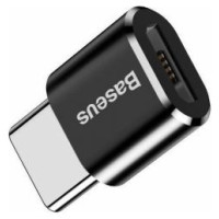 Baseus Adapteris Baseus Micro USB Female - USB Type-C Male Black