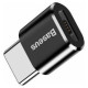 Baseus Adapteris Baseus Micro USB Female - USB Type-C Male Black