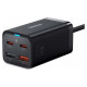 Baseus Lādētājs Baseus GaN3 Pro Quick Charger 2 x USB-C / 2x USB 65W Black