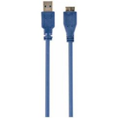 Gembird Kabelis Gembird USB Male - MicroUSB Male 3.0 0.5m Blue