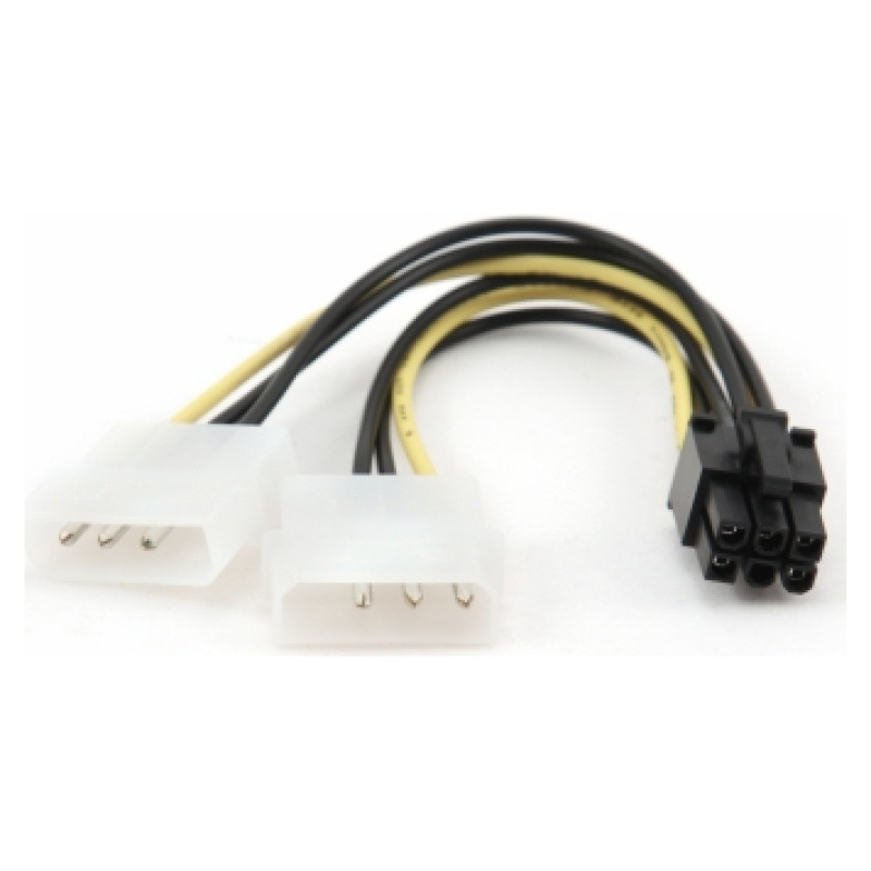Gembird Kabelis Gembird 4Pin Molex x2 - 6 PIN PCI-E