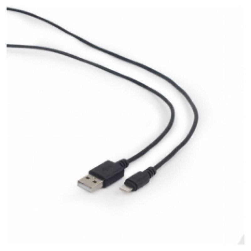 Gembird USB Male - Apple Lightning Male 3m Black