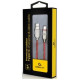 Gembird USB Male - USB Type C Male Premium rubber 2m Red