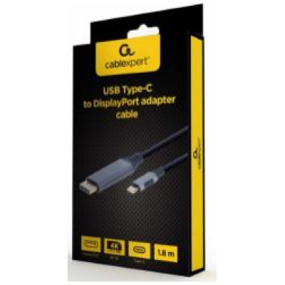 Gembird USB Type-C Male - DisplayPort Male 1.8 m Space Grey