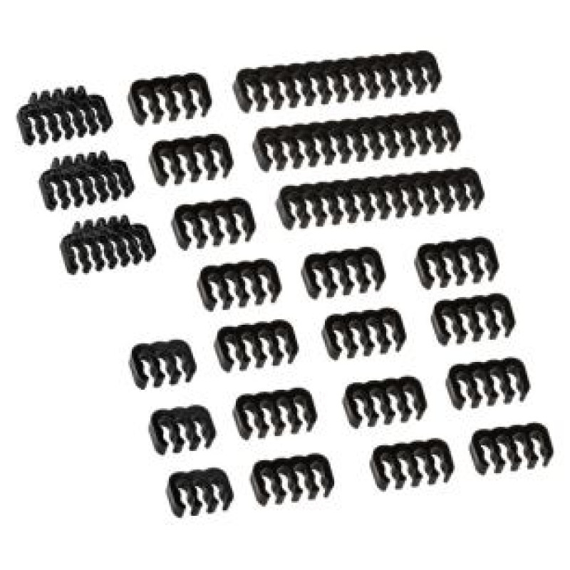 Kolink PSU kabeļu pagarinātāji Kolink Core Pro Braided Cable Extension Kit 12V-2x6 Type 2 - Jet Black/ White