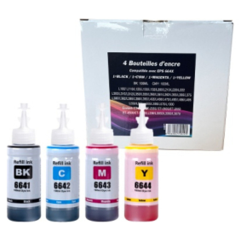 Generink Tintes kārtridžs GenerInk Epson Ecotank 664 C13T664640 komplekts