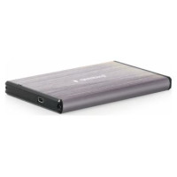 Gembird Enclosure USB 3.0 2.5' Light Grey