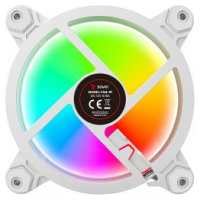 Savio Dzesētājs Savio ARGB Fan Set 4 x 120mm