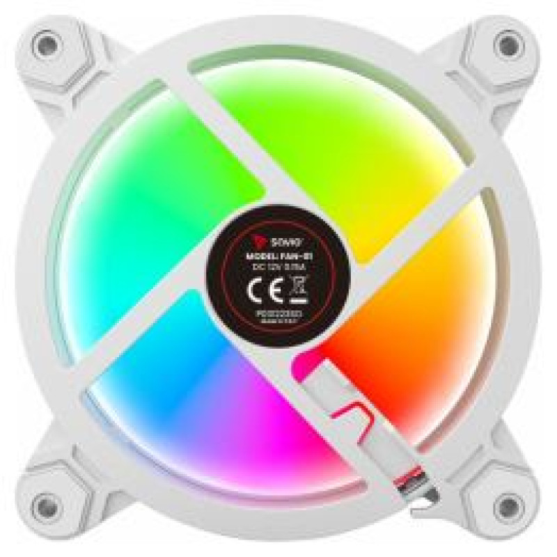 Savio Dzesētājs Savio ARGB Fan Set 4 x 120mm