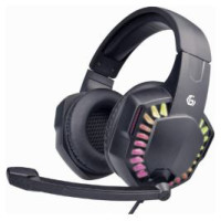Gembird Gaming Headset with LED Light Effect Black