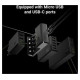 Green Cell GC VitalCharger AA and AAA charger + 4x AA 2000mAh NiMH Batteries