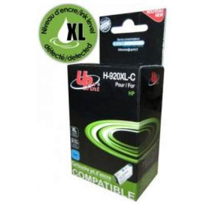 Uprint Tintes kārtridžs UPrint HP 920XLC Cyan