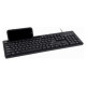 Gembird Multimedia Keyboard with Phone Stand Black