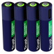 Trust Baterijas Trust USB-C Rechargeable AAA Batteries 4pack