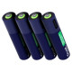Trust Baterijas Trust USB-C Rechargeable AAA Batteries 4pack