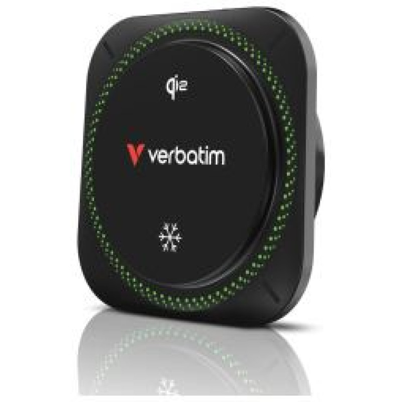 Verbatim Turētājs Verbatim Charge n Drive Magnetic Wireless Car Charger RGB