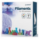 Gembird 3D Printera izejmateriāls Gembird PLA-PLUS filament Gold Metal Color 1.75 mm 1 kg