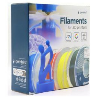 Gembird 3D Drukas Elementi Gembird High Speed 1.75 mm 1 Kg PLA Red