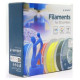 Gembird 3D Drukas Elementi Gembird High Speed 1.75 mm 1 Kg PLA Red