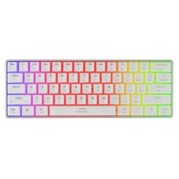 Genesis Thor 660 G2 60% White RGB Gateron Brown