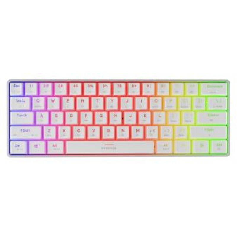 Genesis Thor 660 G2 60% White RGB Gateron Brown