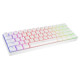 Genesis Thor 660 G2 60% White RGB Gateron Brown