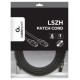 Gembird Kabelis Gembird S/ FTP Cat. 8 LSZH Patch Cord Black 10 m