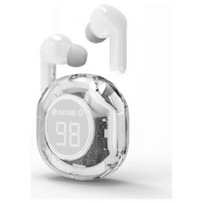 Gembird Austiņas Gembird Transparent TWS in-ears White