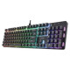Trust Klaviatūra Trust GXT 871 Zora Black