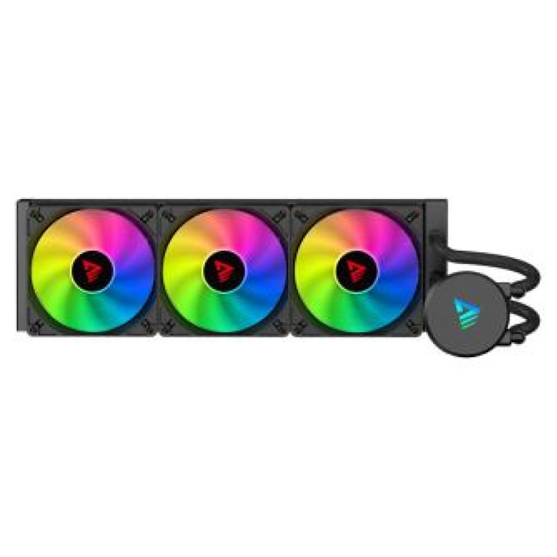 Savio Dzesētājs SAVIO VELOX 360mm ARGB CPU liquid cooler 300W Melns
