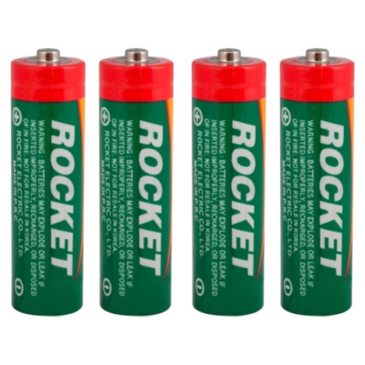 Rocket R6-4AA (AA) Celofāna iepakojumā 4gb