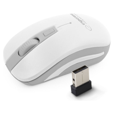 Esperanza EM126EW WHITE 1600DPI OPTISKĀ BEZVADU DATORPELE