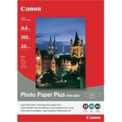 Canon Fotopapīrs Canon SG-201 A4 Semi-Gloss 20gab