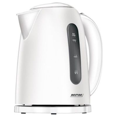MPM MCZ-85 Elektriskā tējkanna 1.7L 2200W (Balta)