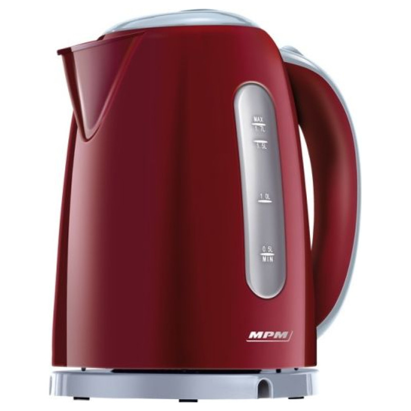 MPM MCZ-85/B2 Elektriskā tējkanna 1.7L 2200W (Sarkana)