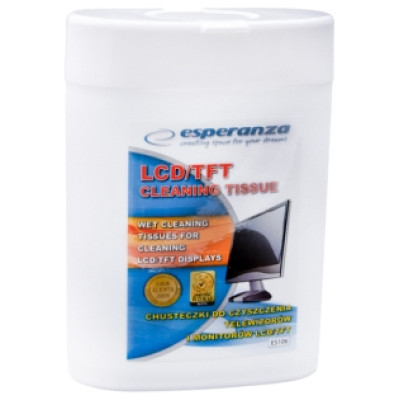 Esperanza ES106 Tīrī&scaron;anas salvetes monitoram 100gb.